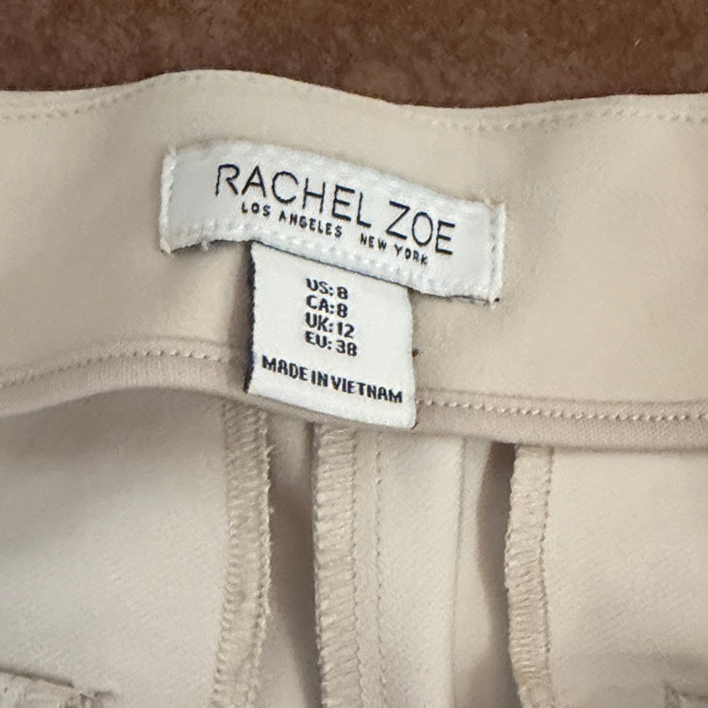 Rachel Zoe Cream Capris - Picture 2 of 3